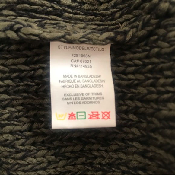 RDI Dark Army Twist with Elbow Patch Sweater S/P - Picture 10 of 11